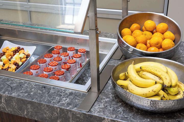 Breakfast area
