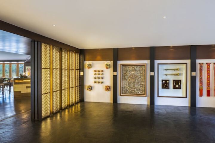 Interior entrance