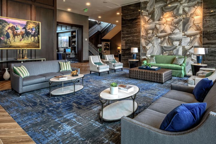 Lobby sitting area