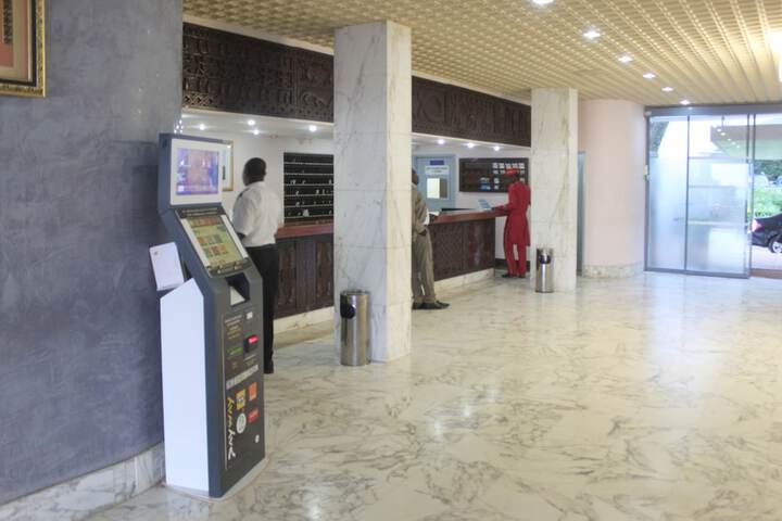Interior entrance