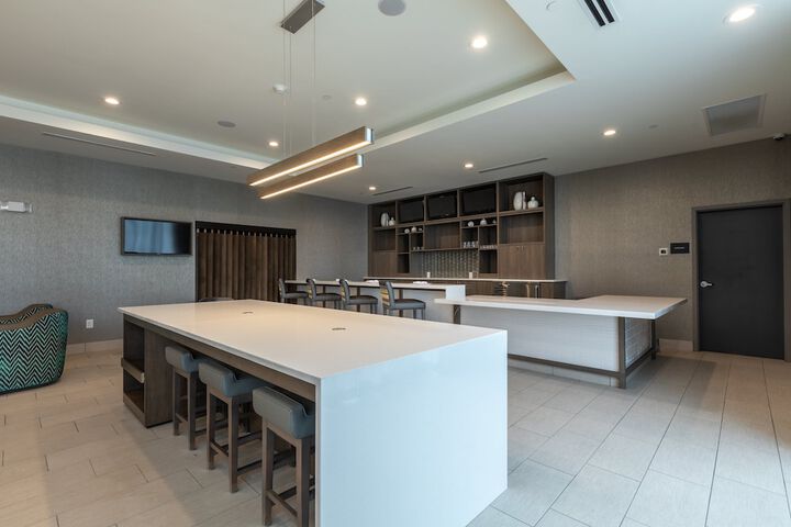 Breakfast area