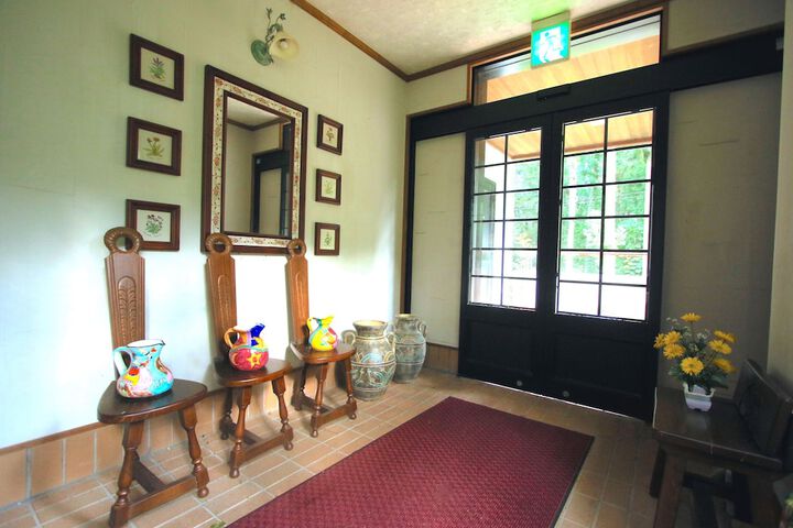 Interior entrance