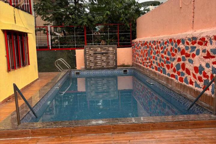 Gurukrupa 3 bhk Bunglow WITH PVT POOL Lonavala Tungarli , Best location , Hill top