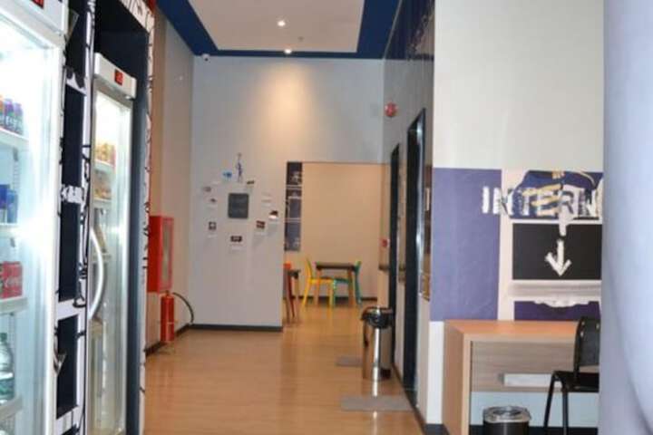 Interior entrance