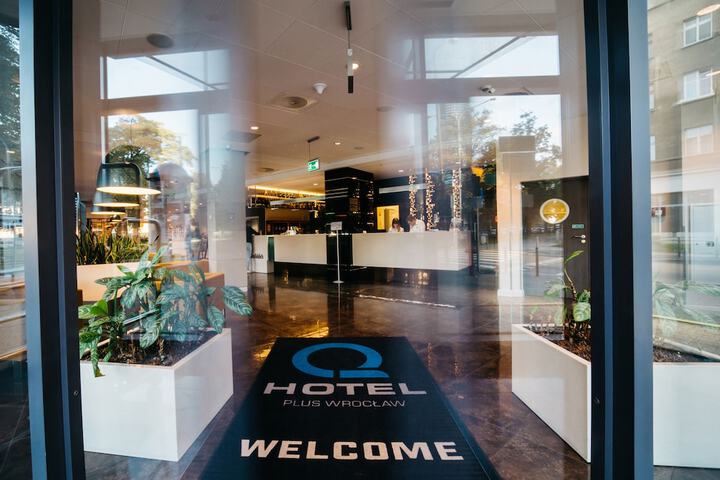 Interior entrance