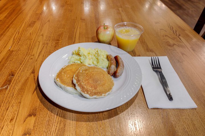 Breakfast area
