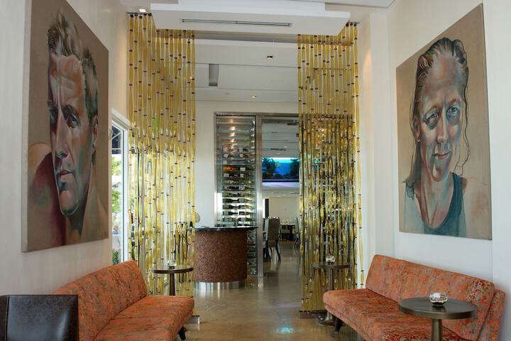 Interior entrance