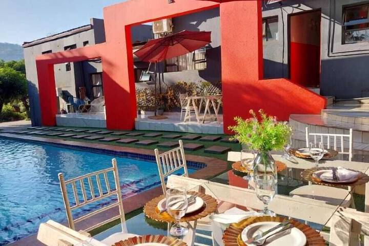 Exterior of Golgotha Boutique Hotel