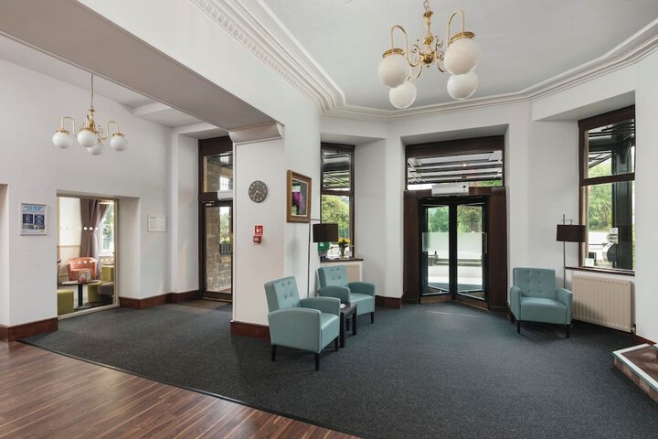 Interior entrance