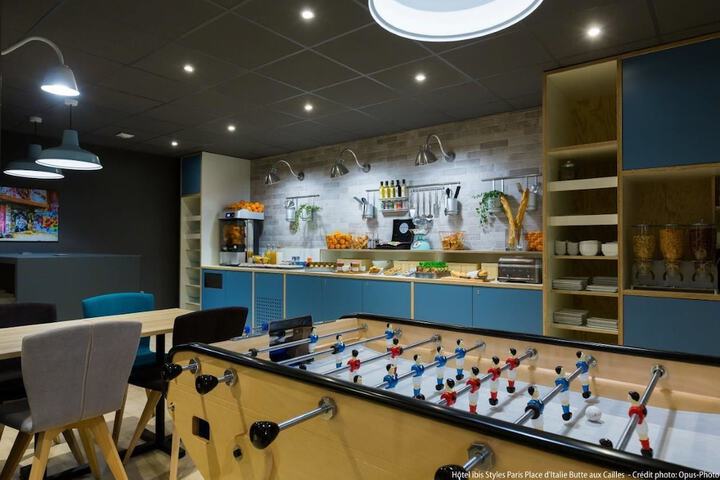 Breakfast area