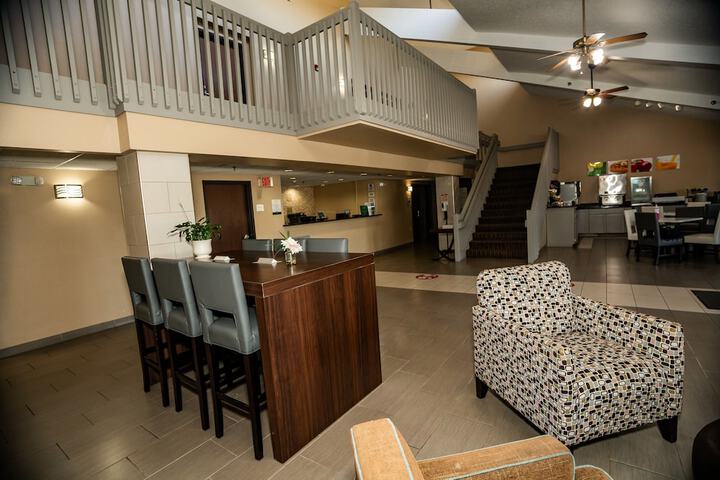 Lobby sitting area