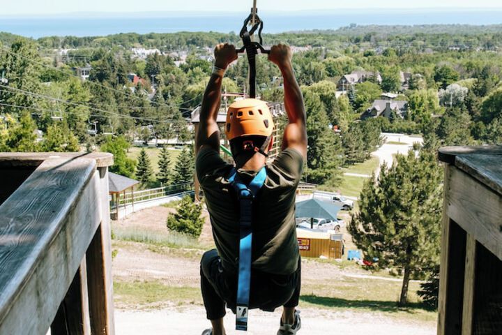 Ziplining