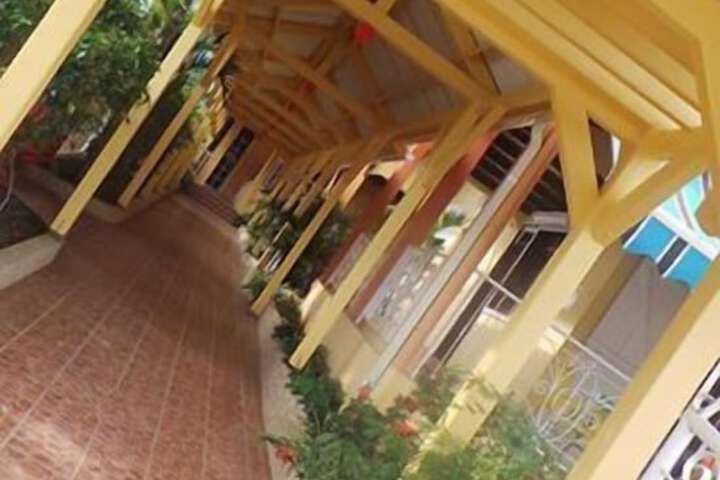 Interior entrance