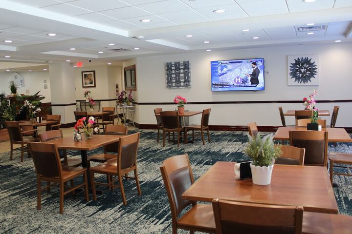 Breakfast area