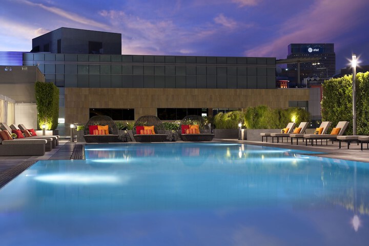 Rooftop pool