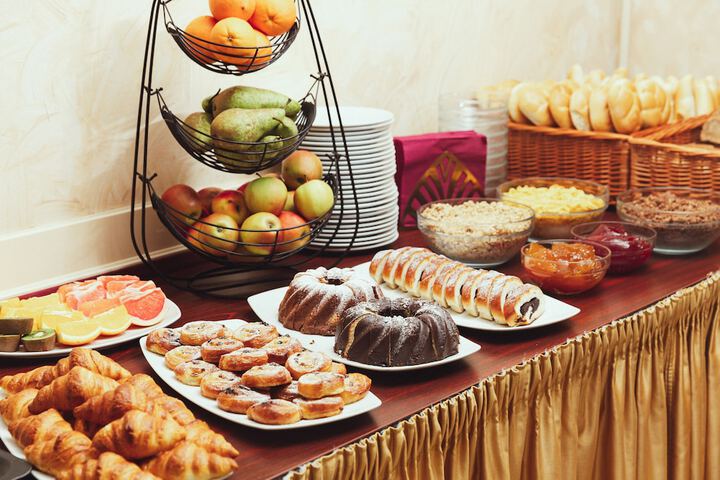 Breakfast buffet