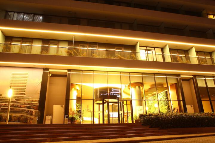 Front of property - evening/night