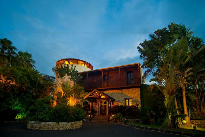 Front of property - evening/night