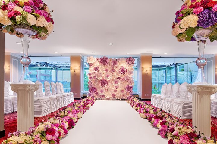 Indoor wedding