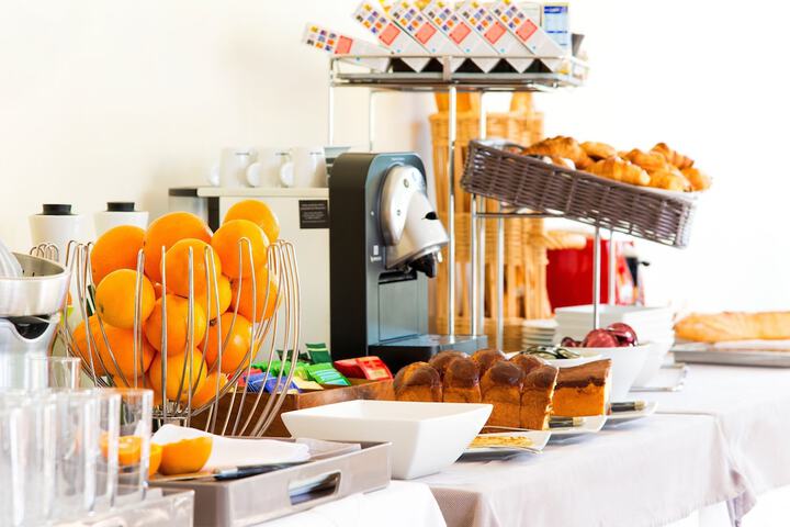 Breakfast area