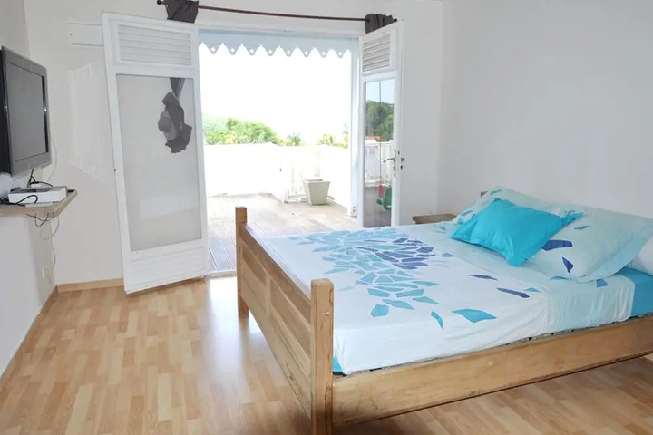 Exterior of House With 2 Bedrooms in Sainte-marie With Wonderful sea View, Shared Pool, Enclosed Garden
