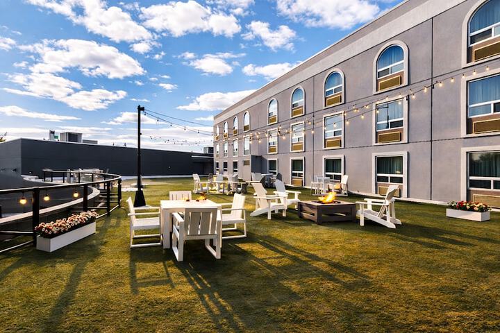Rooftop terrace