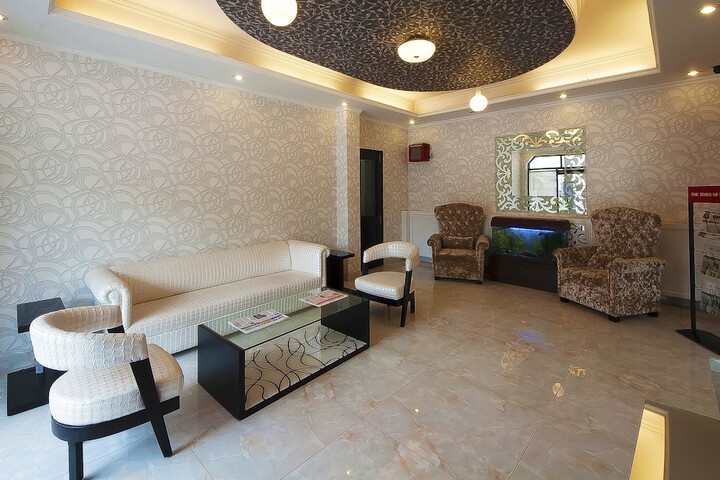Lobby sitting area