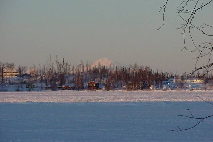 Lakeside Cedar Chalet in Big Lake, AK