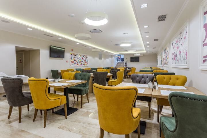 Breakfast area