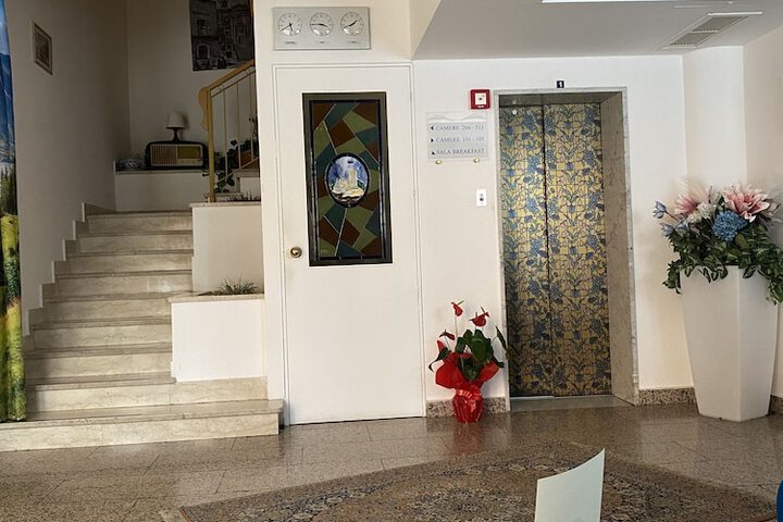 Interior entrance