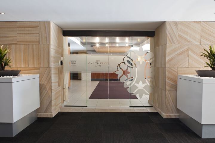 Interior entrance