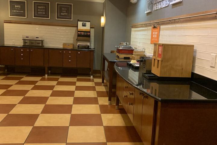 Breakfast buffet