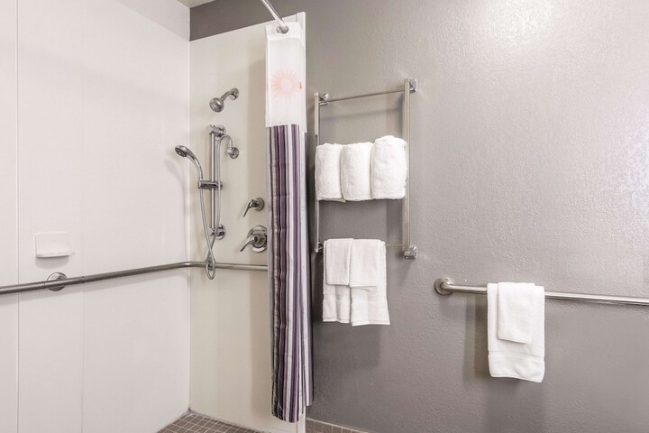 1 King Bed Accessible Mobility Roll in Shower Refrigerator (5 of 16)