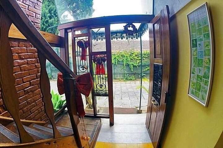 Interior entrance