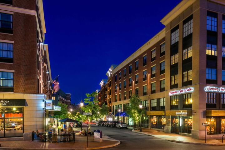 Front of property - evening/night