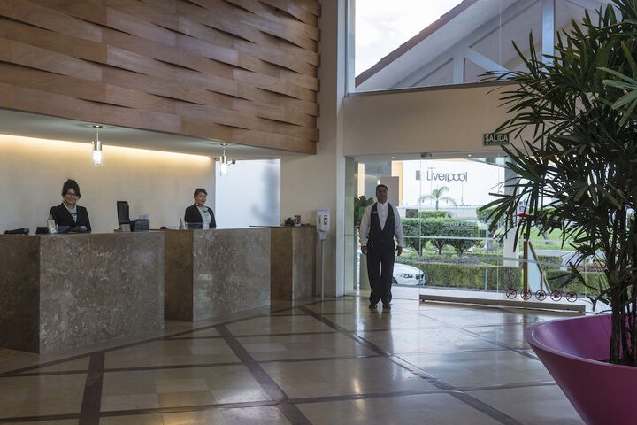 Interior entrance