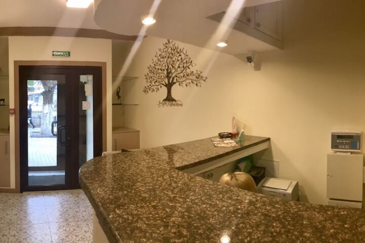 Interior entrance