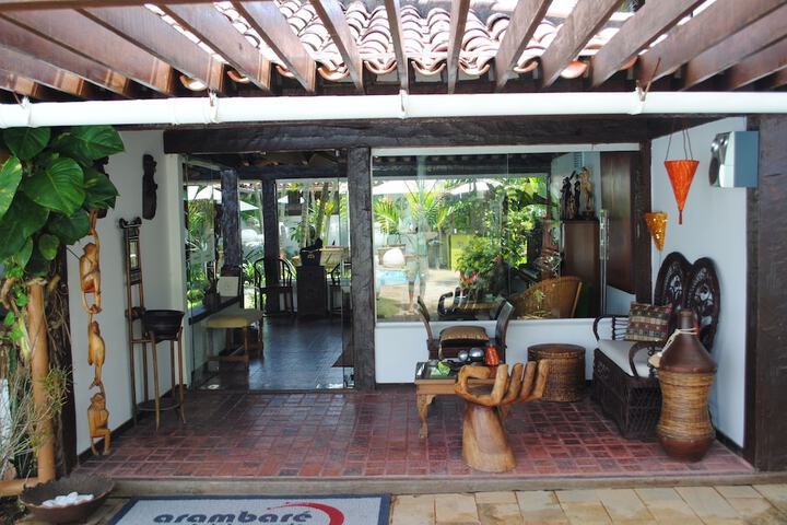 Interior entrance