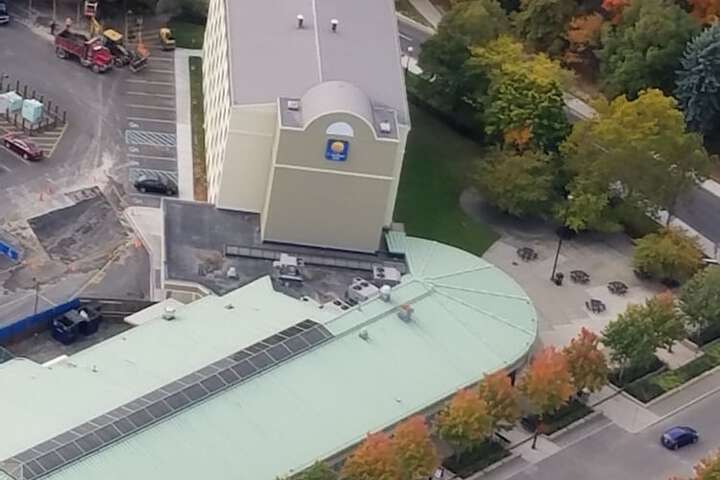 Aerial view