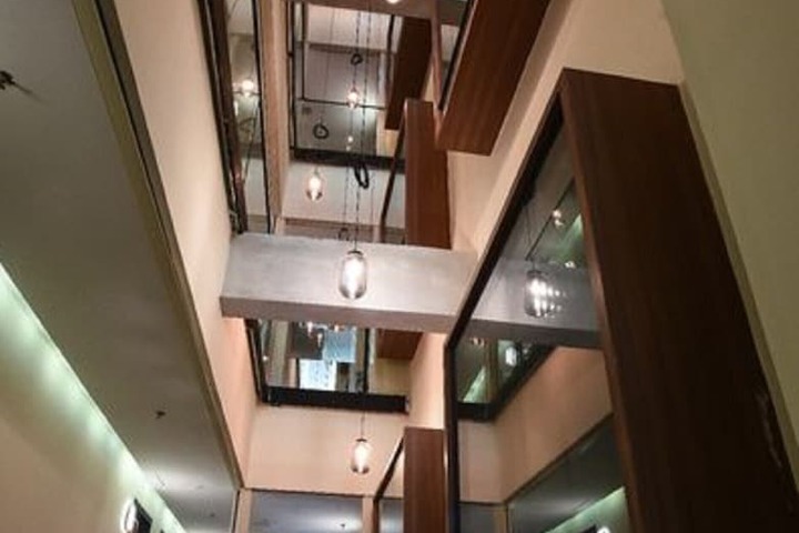 Interior entrance