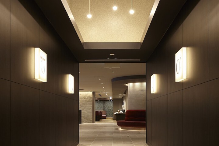 Interior entrance