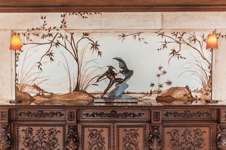 Interior entrance
