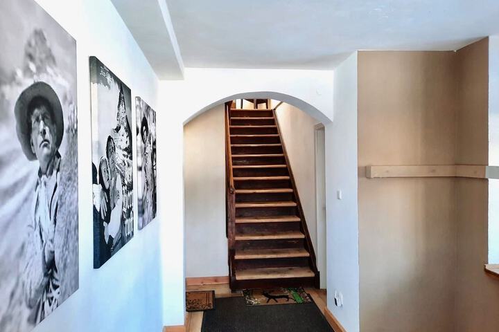 Interior entrance