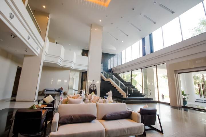 Interior entrance