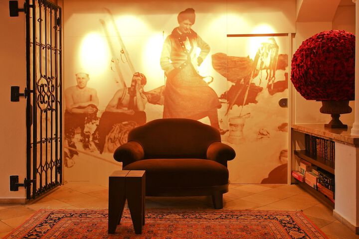 Interior entrance
