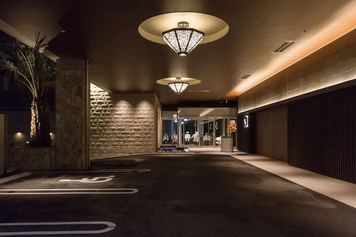 Interior entrance