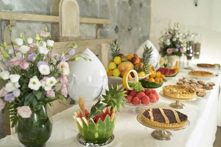 Breakfast area