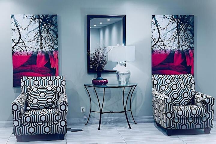Lobby sitting area