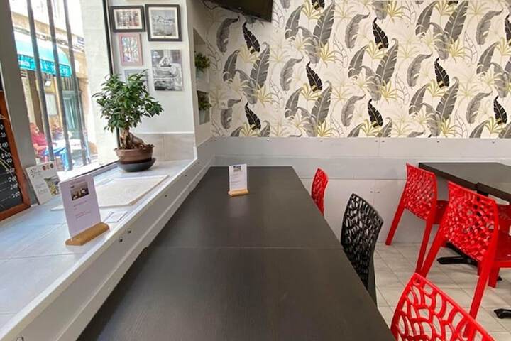 Breakfast area