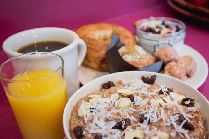 Breakfast area